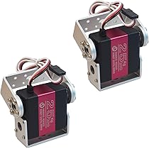 鉄道ファン両面サボ　デッドストック品 Amazon | サーボ ラジコン用サーボ SPT5525-360 25KG 360連続